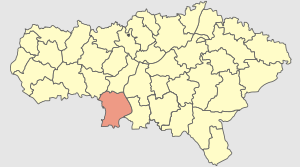 Красноармейский муниципальный район на карте