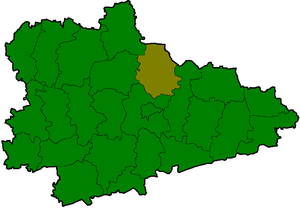 Белозерский район на карте