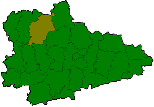 Шадринский район на карте