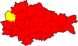 Хомутовский район на карте