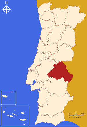Порталегре (округ) на карте