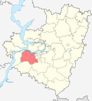 Безенчукский район на карте