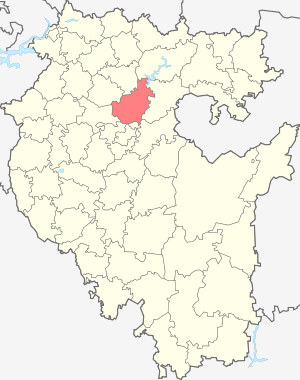 Благовещенский муниципальный район на карте