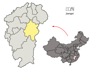 Фучжоу на карте