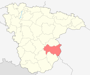Калачеевский район на карте