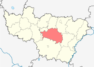 Судогодский район на карте