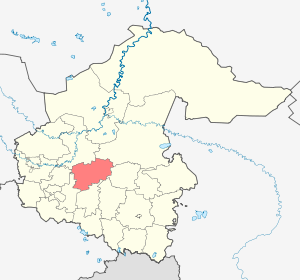 Юргинский район на карте