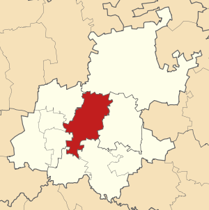 Городской округ Йоханнесбург, карта