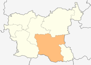 Община Троян, карта
