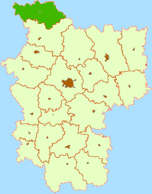 Мядельский район на карте