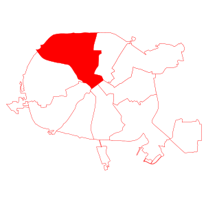 Центральный район на карте