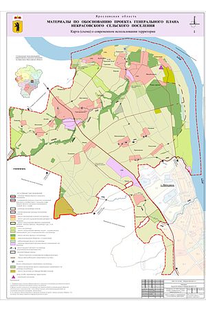 Некрасовское сельское поселение, карта
