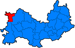 Теньгушевский район Мордовии на карте