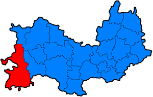 Зубово-Полянский муниципальный район на карте