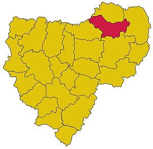 Новодугинский район на карте