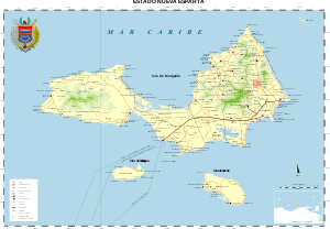 Нуэва-Эспарта, карта