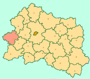Шаблыкинский район на карте