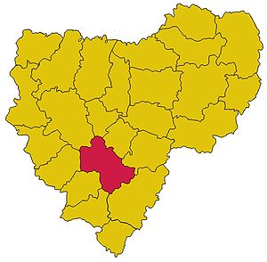 Починковский район на карте