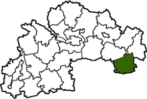 Покровский район на карте