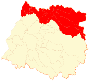 Провинция Курико на карте