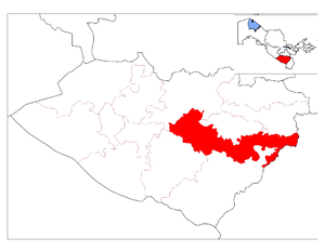 Камашинский район на карте