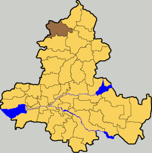 Чертковский муниципальный район на карте