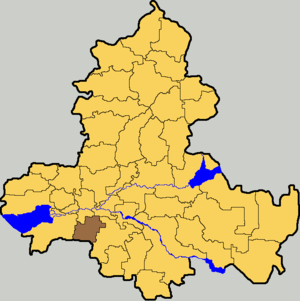 Кагальницкий муниципальный район на карте