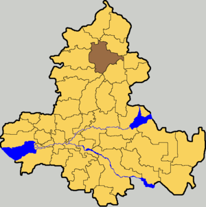 Кашарский муниципальный район на карте
