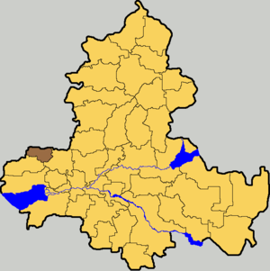 Куйбышевский муниципальный район на карте