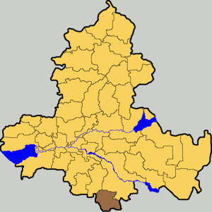 Песчанокопский муниципальный район на карте