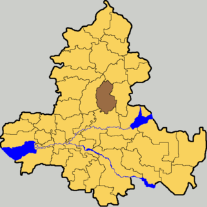 Тацинский муниципальный район на карте