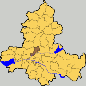 Усть-Донецкий муниципальный район на карте