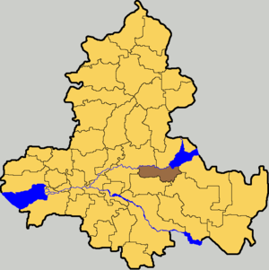 Волгодонской муниципальный район на карте