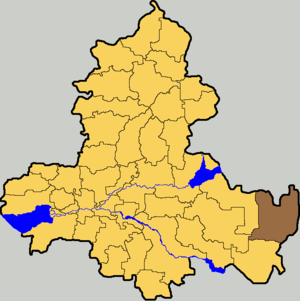 Заветинский муниципальный район на карте