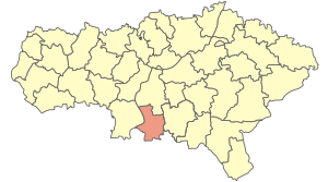 Ровенский муниципальный район на карте