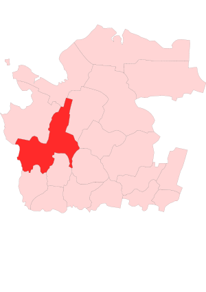 Плесецкий муниципальный район на карте