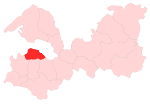 Ломоносовский муниципальный район на карте