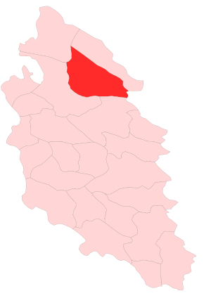 Струго-Красненский район на карте