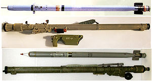 SA-16 and SA-18 missiles and launchers.jpg