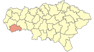 Самойловский муниципальный район на карте