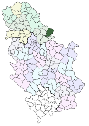 Община Вршац на карте