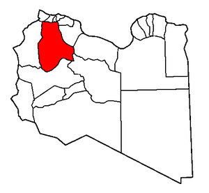 Эль-Джабал-эль-Гарби на карте