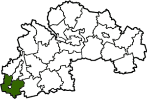 Широковский район на карте