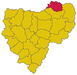 Сычёвский район на карте