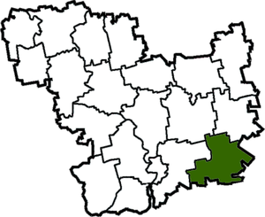 Снигиревский район на карте