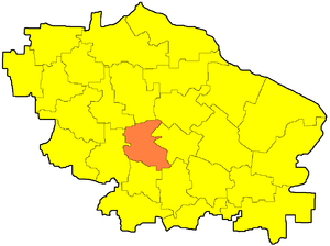 Александровский муниципальный район на карте