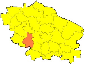 Андроповский муниципальный район на карте