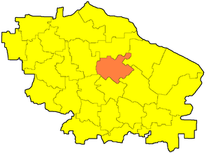 Благодарненский муниципальный район на карте