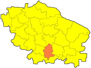 Георгиевский муниципальный район на карте