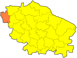 Новоалександровский муниципальный район на карте